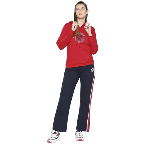 Image of Being Human Red Long Sleeve Women's Hoodie Clothing