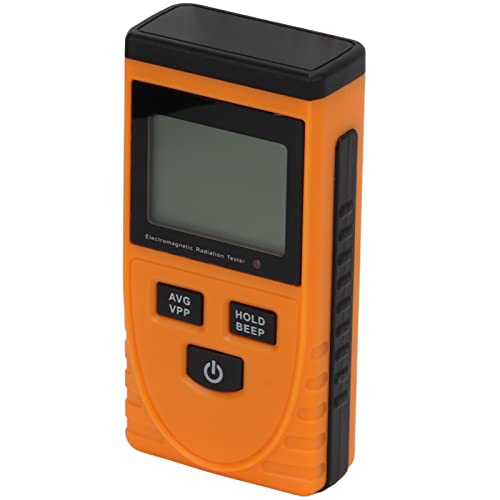 Medidor Digital de Radiación EMF con Alarma 12.5x6x3cm miniatura 5