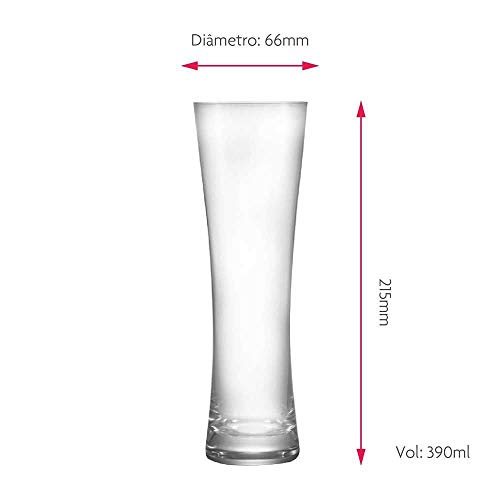 Copo de Cerveja Blanc M Cristal 390ml - Ruvolo