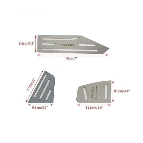 Pédales de moto avant arrière pour 350 SR4MAX à fixation précise - 3