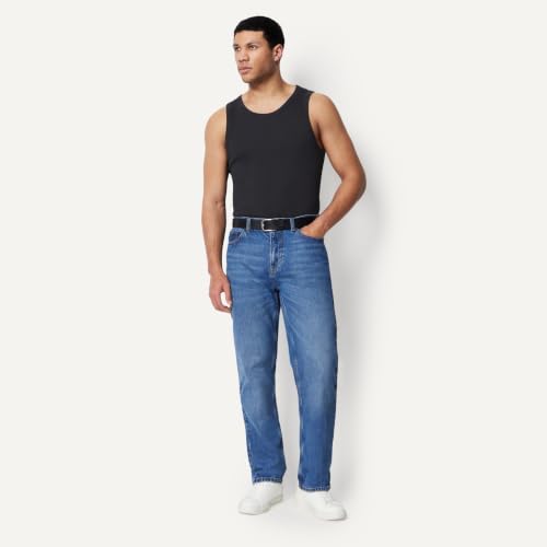 Amazon Essentials Herren Slim-Fit-Tanktop Mit Rippstrick, 2er-Pack, Schwarz, XXL – Ansicht 5
