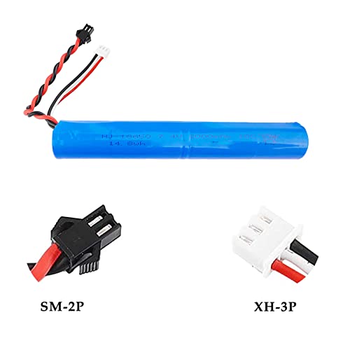 image for BTEDZSW 2 Pack 7.4V 2000mAh Battery Splatter Ball Gun Battery Pack Acc