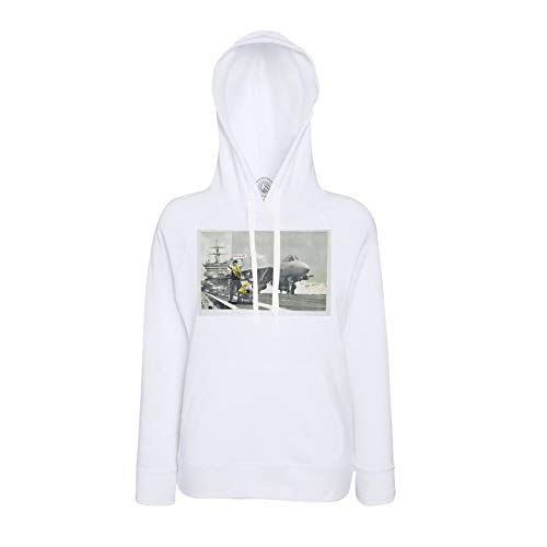 Sweat à Capuche Banksy Porte Avion Applause Finition Haut de Gamme - 2