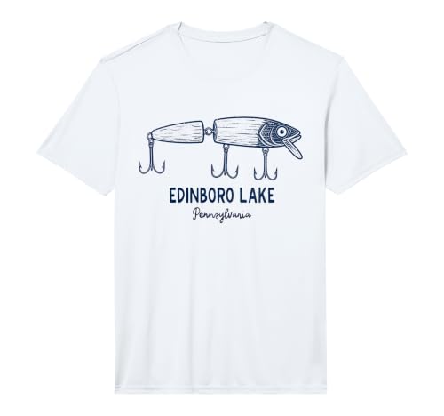 Edinboro Lake Pennsylvania Outdoors Vintage Performance T-Shirt