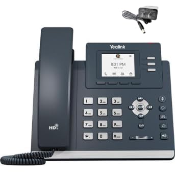 Yealink MP52-TEAMS-E2 - PoE - Android 13 OS - 2.4 inch (320 x 240) capacitive Touch Screen - Power Adapter Included