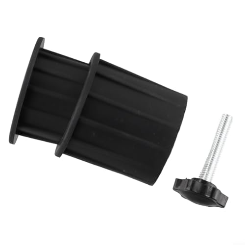 Insertos de base de perilla de 40 mm, tapa de anillo de repuesto para poste de sombrilla de patio, 38 mm más 48 mm, soporte de plástico con rosca M8