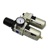1 unidad de filtro de aire AC5010-10 G1'', unidad de tratamiento de aire de combinación, modelo de dos piezas