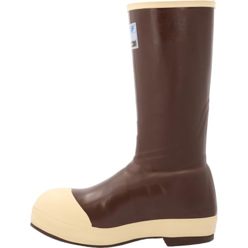 XTRATUF Men's 15' Insulated Steel Toe Legacy Boot, Brown, Size 10(M)