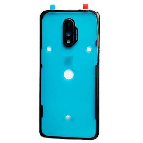 Ubrokeifixit Housing Rear Panel Back Glass Door Cover Replacement with Pre-Cut Tape for OnePlus 7 Dual SIM 6.41