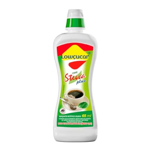 Adoçante Lowçucar Plus com Stevia Líquido 65ml