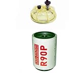 R90P Spin-On Fuel Filter Element (30 Micron) Compatible with Parker Racor 790R, 690R, 490R, 390RC