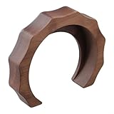 Elegante acabado de madera: hecho de madera de nogal, este escudo térmico mejora la estética de tu estación de café mientras proporciona protección esencial.