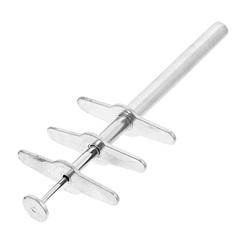 PRETYZOOM Manual Lab Equipment 4pcs Rubber Stopper Punching Tool Hole Puncher Set for Experiment Long Handle