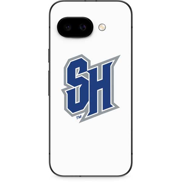 Skinit Decal Phone Skin Compatible with Google Pixel 9a - Officially Licensed Seton Hall University Pirate Blue Design
