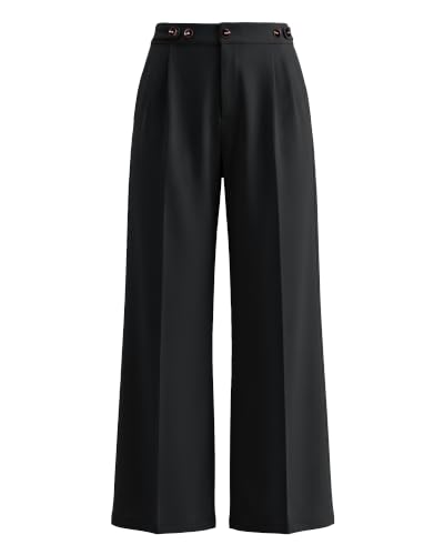 GRAPENT Fall Outfits for Women Comfortable Work Pants Women Slacks Black