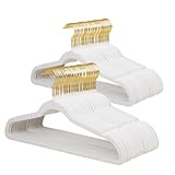 Économiseur d'espace robuste : design ultra fin pour maximiser l'espace de placard et aide votre placard à ajouter plus d'espace pour accrocher plus de vêtements. Et le matériau robuste peut supporter jusqu'à 5 kg, il est idéal pour accrocher vos manteaux/suites/chiffons