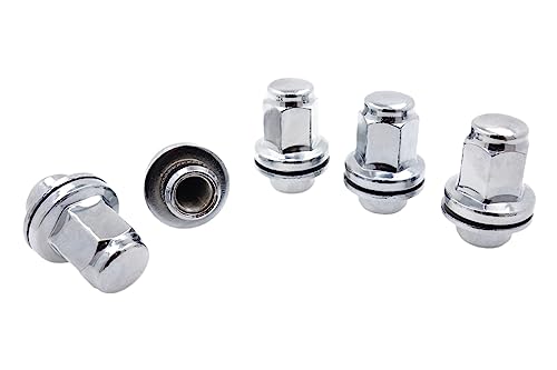 Image of EZAccessory 24 Lug Nuts for Toyota 6 Lug (2023-2024) Factory Tundra Landcruiser OEM Mag M14x1.5 Shank Dia 0.87 inch