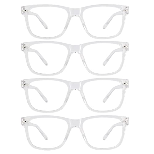 Image of 4 PACKS Blue Light Blocking Reading Glasses Women 1.0 1.25 1.5 1.75 2.0 2.25 2.5 2.75 3.0 3.5 4.0 5.0 6.0