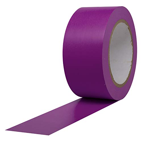 PRO Tapes & Specialties Pro 50 Premium Vinyl Safety Marking and Dance Floor Splicing Tape, 6 mils...