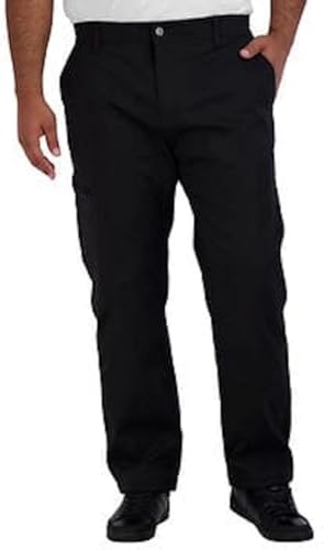 Gerry Men's Venture Fleece Lined Stretch Comfort Pant (Black, 30x34)