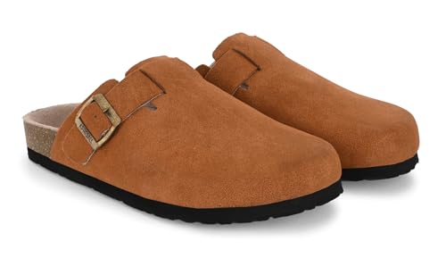Image of AFROJACK Men's Leather Sandals Lightweight With EVA Sole
