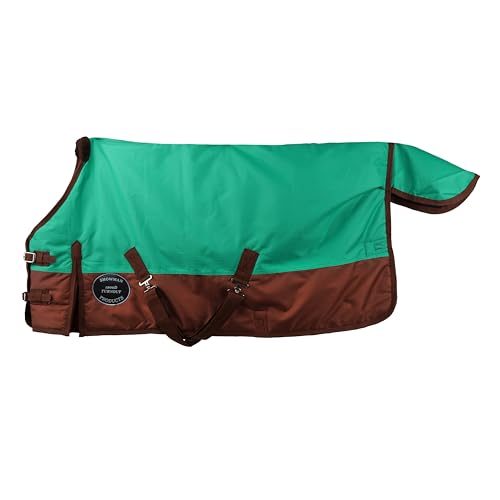 Showman 1200D Turnout Blanket Teal