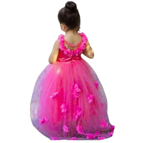 Vestidos de flores para niñas de 3 a 6 meses para fiestas elegantes