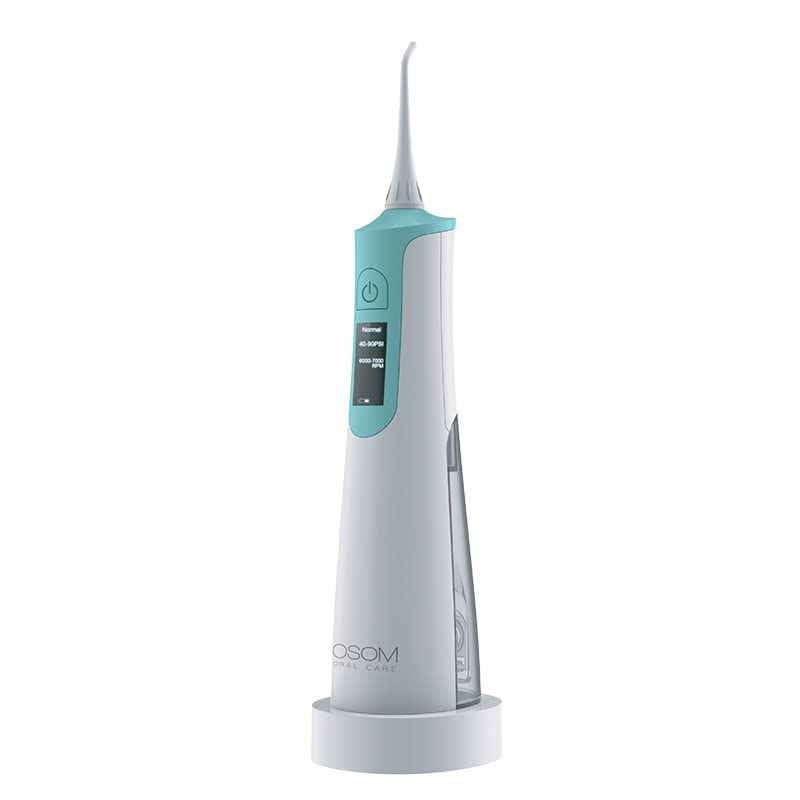 OSOM Oral Care Mint OSOMORALWF128MINT irygator doustny IPX7, ekran LCD zielony