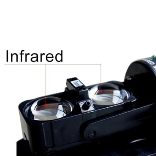 Detector de infrarrojos doble interior exterior con alarma de seguridad impermeable 6