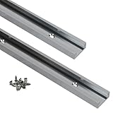 KETIPED 2 piezas de aluminio de 400 mm, mesa