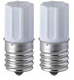 グロー球２個パック FG-1E FG1E FG/1E グロースタータ 10W～30W用 E17口金 点灯管 FG-1EL