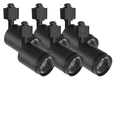 6-Pack 10W LED Track Lighting Heads for Walls
