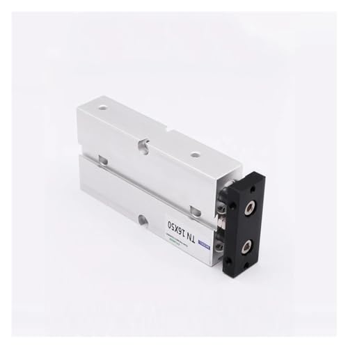 Cylindre pneumatique double effet TN16 guidé à double tige pour automatisation - 5