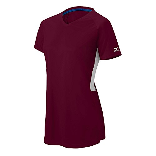 Mizuno Comp haut manches courtes de sport fille pour club et école