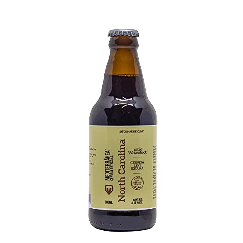 Cerveja Artesanal Mediterrânea North Carolina® Estilo Weizenbock- 300ml
