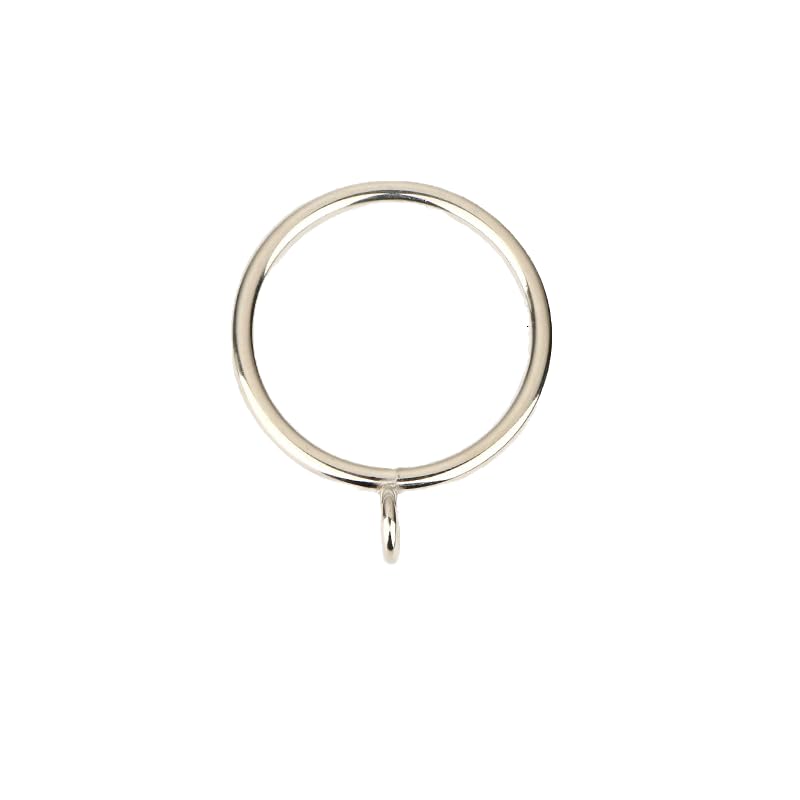 3,5~5,0 cm 10~100 Piezas Varios Anillos con Ojales para Cortinas Anillos de Cortina de Metal con Clips Anillo de Cortina con Ojales de plástico para Cortinas Colgantes