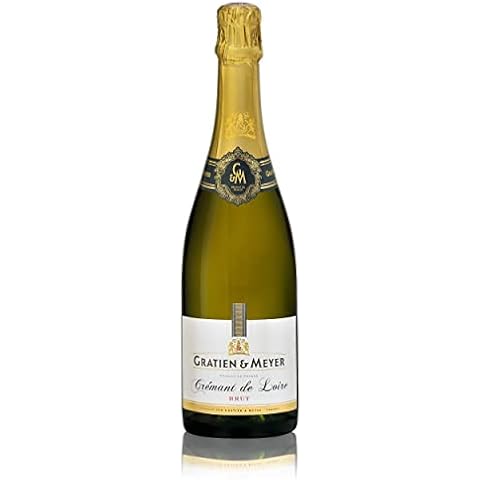 Gratien & Meyer Crémant de Loire A.O.C Brut (1x0,75l) Edler französischer Schaumwein - Cremant auf Champagner Niveau - Frisch fruchtig, Traditionelle Flaschengärung Cover