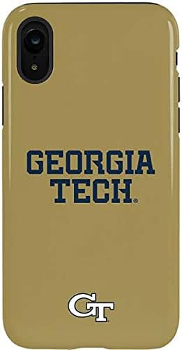 Skinit Pro Phone Case Compatible with iPhone XR - Officially Licensed Georgia Institute of Technology GT Blue Design