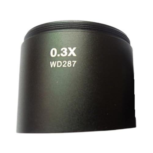 Microscope 0.3X Objectives Stereo Microscope Barlow Lens M48 Thread Zoom Microscopio