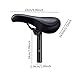 Colaxi Kids Bike Saddle Replacement Practical Comfortable Bike Seat for Boys Girls Children Bicycle Saddle for Riding Biking Cycling, Saddle w 25.4mm Post