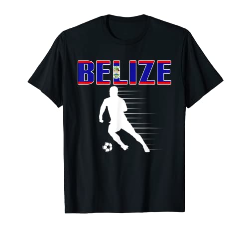 Camiseta Belize Soccer Lovers - Apoyo a la Selección de Fútbol de Belice Camiseta