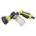 High Pressure 8 Pattern Adjustable Foam Sprayer Yellow with Soap Dispenser for Car Washing & Home Cleaning