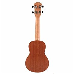 GaYouny Ukulélé guitare acoustique 53,3 cm en bois sapele ukulélé quatre cordes instrument aigus beatirce (taille : 53,3… – Image 2