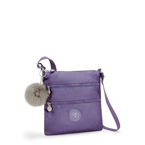 Image of Kipling Women's Abanu Medium Crossbody Bag, Lightweight, Adjustable Nylon Waist Pack with Multi-Compartment Zip Pockets