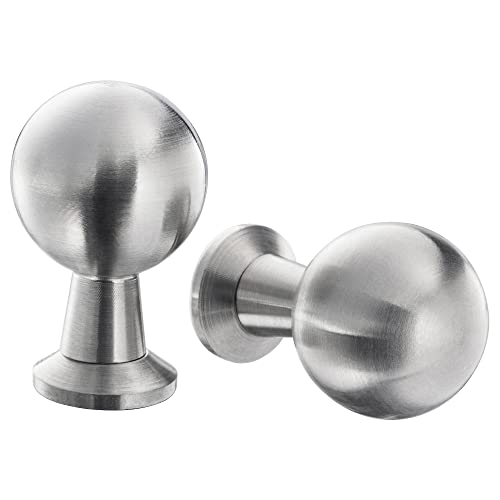 Bouton BAGGANÄS en acier inoxydable résistant pour placard de cuisine