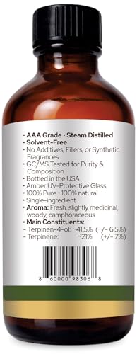 Aceite Esencial de Árbol de Té 100% Puro 4oz miniatura 3