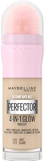 Maybelline Instant Anti Age Perfector 4-in-1 Glow Makeup Primer, Concealer, Highlighter and BB Cream 20ml - 01 Light Claire