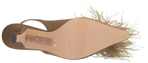 Image of Olive Bianka Feather Heels