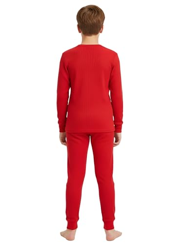 Image of Bodycare Insider Anti-Bacterial Solid Kids Thermal Top & Bottom Unisex Set