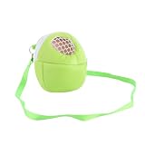 Leadigol Mochila Portátil Transporte De Animais De Estimação, Cama Ouriço, Gaiola, Casinha Suspensa Para Pequenos Animais Como Ouriço, Hamster, Esquilo-Voador, Chinchila, Porquinho-Da-Índia E Esquilo